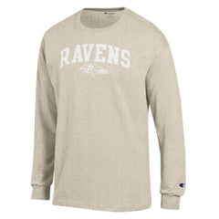 White Ink Jersey Long Sleeve T-Shirt - Baltimore Ravens T-shirts