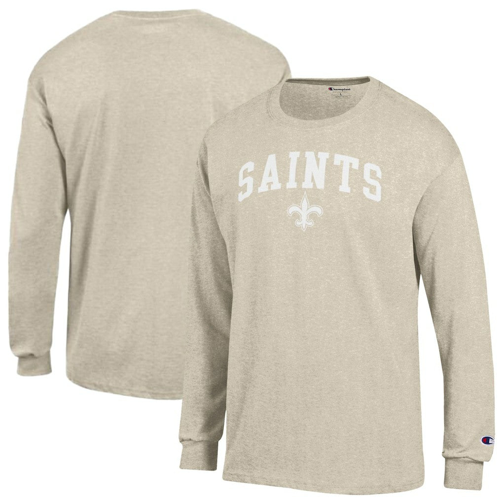 White Ink Jersey Long Sleeve T-Shirt - New Orleans Saints T-shirts