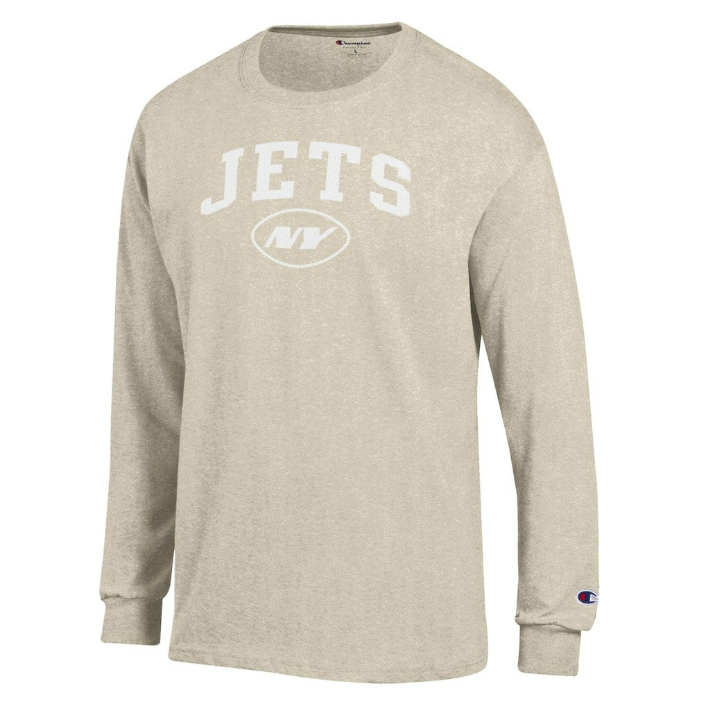 White Ink Jersey Long Sleeve T-Shirt - New York Jets T-shirts