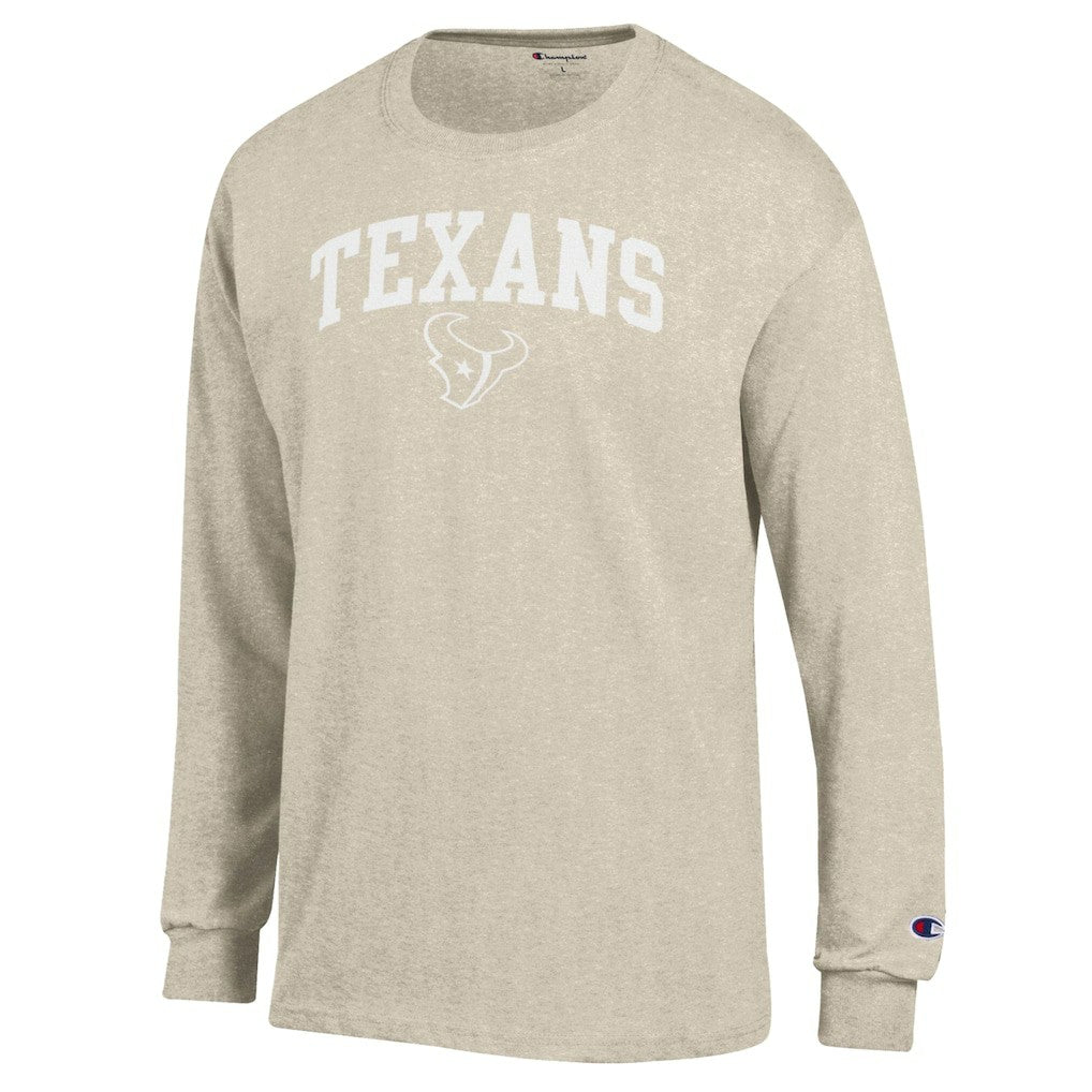 White Ink Jersey Long Sleeve T-Shirt - Houston Texans T-shirts