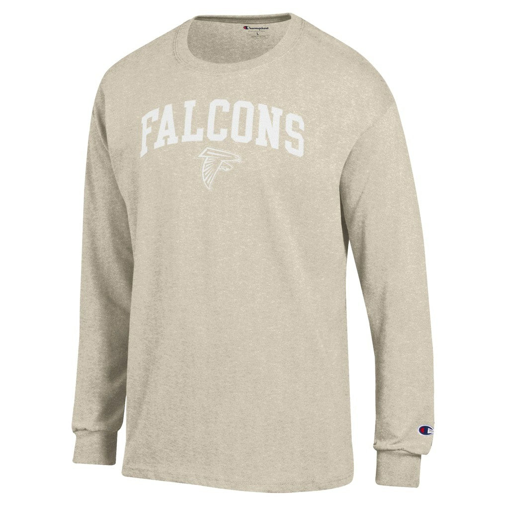 White Ink Jersey Long Sleeve T-Shirt - Atlanta Falcons T-shirts
