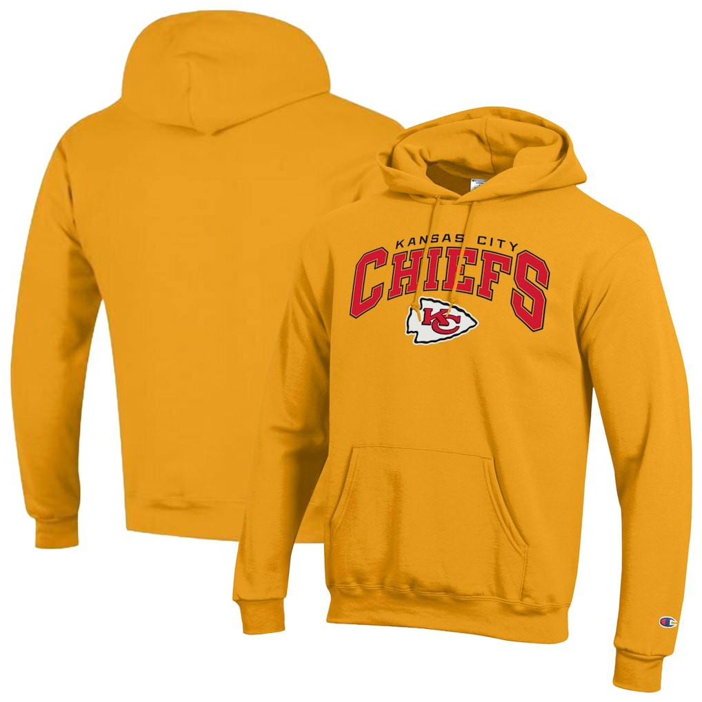 Powerblend Arch over Logo Hoodie - Kansas City Chiefs Hoodies