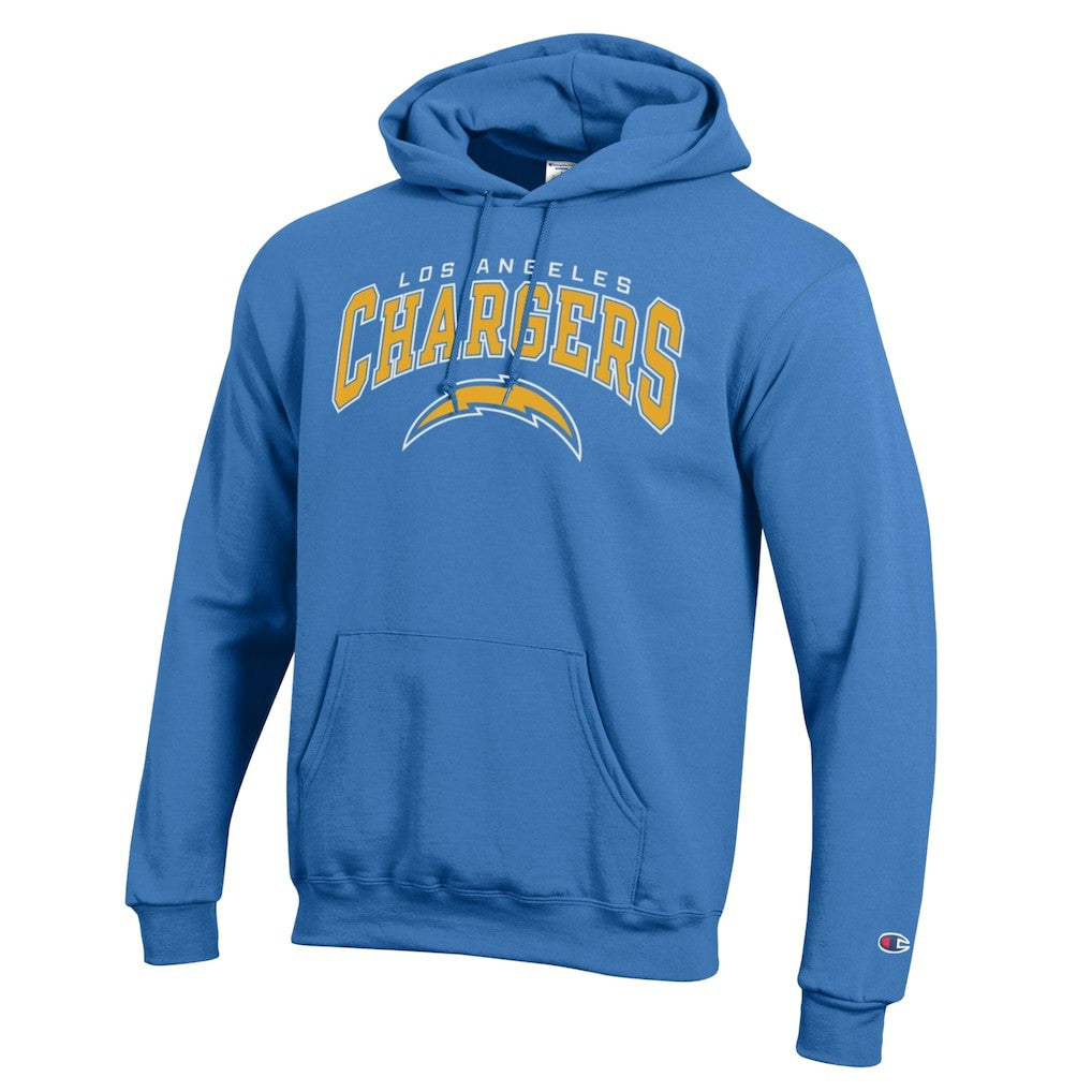 Powerblend Arch over Logo Hoodie - Los Angeles Chargers Hoodies