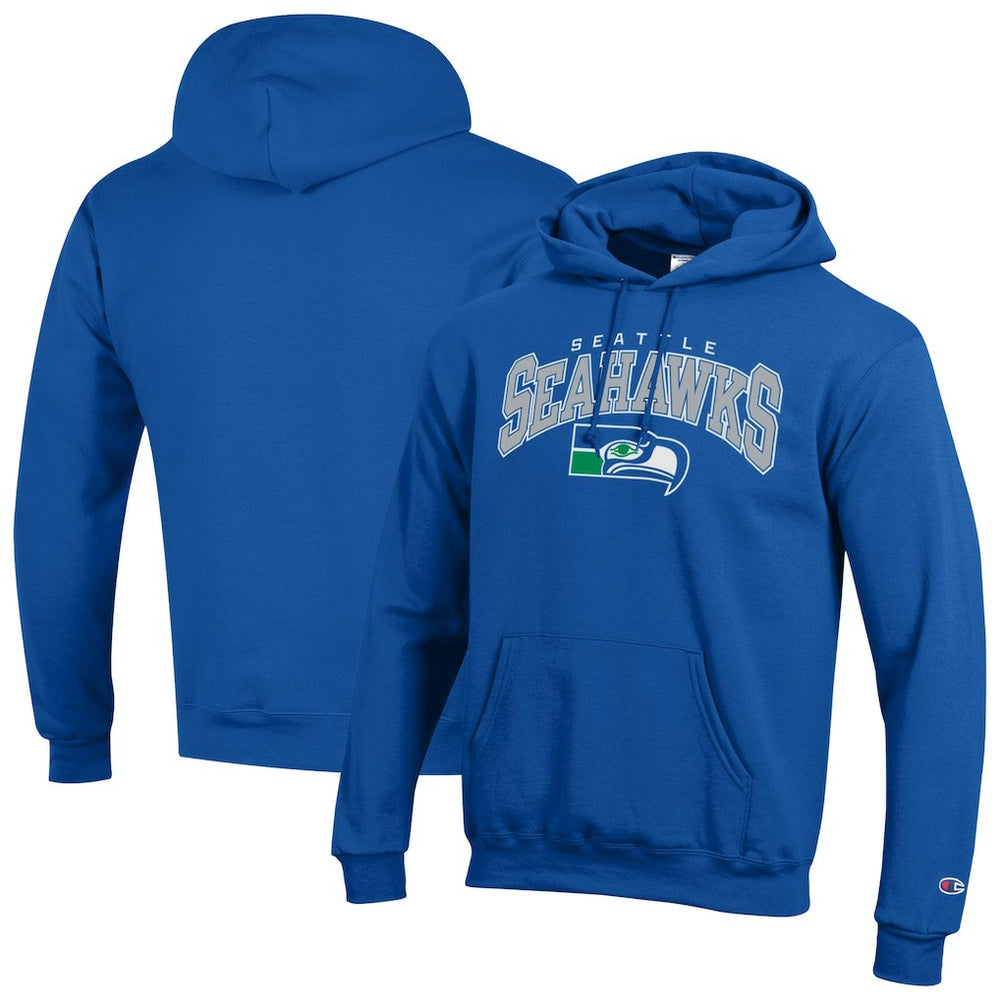 Powerblend Arch over Logo Hoodie - Seattle Seahawks Hoodies