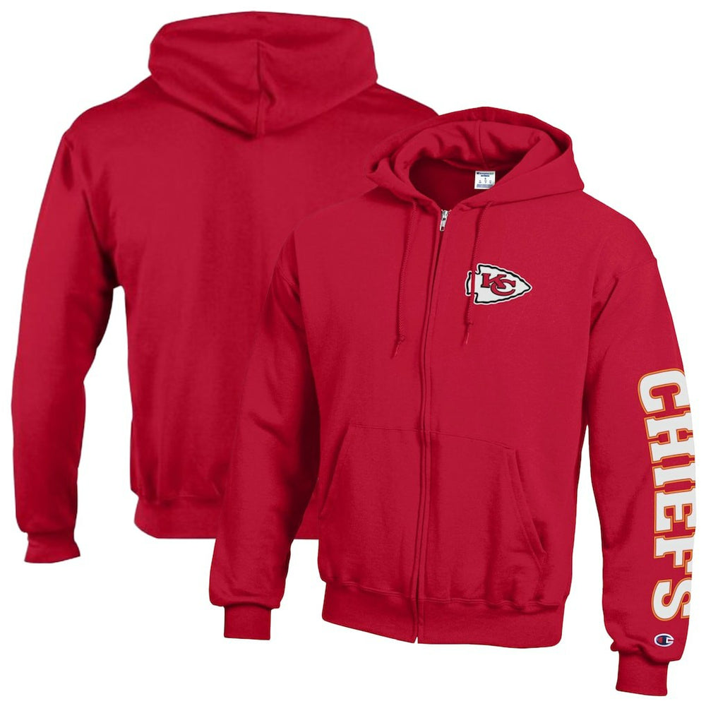 Powerblend Fleece Full-Zip Hoodie - Kansas City Chiefs Hoodies