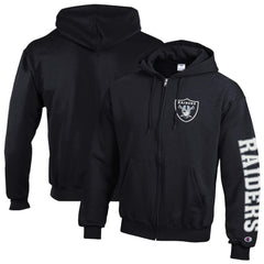 Powerblend Fleece Full-Zip Hoodie - Las Vegas Raiders Hoodies