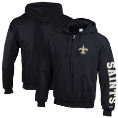 Powerblend Fleece Full-Zip Hoodie - New Orleans Saints Hoodies