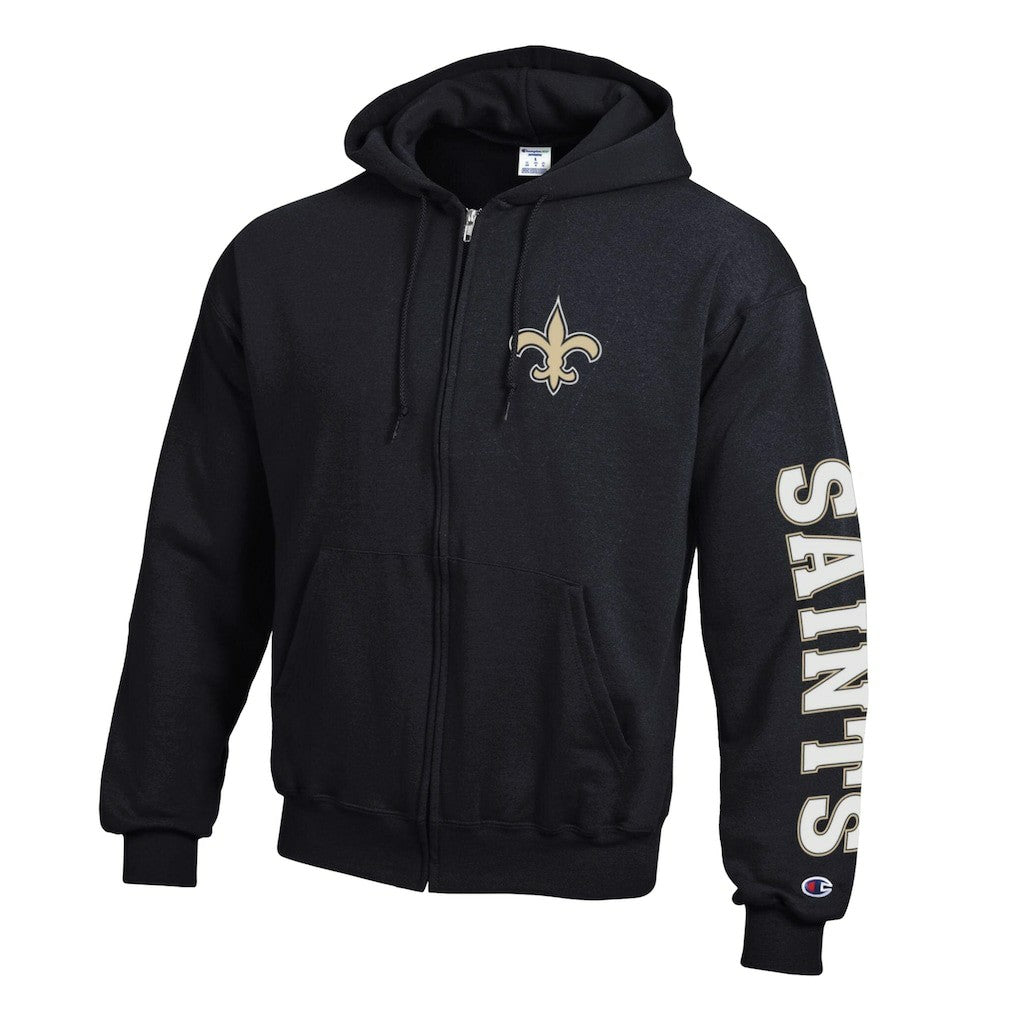 Powerblend Fleece Full-Zip Hoodie - New Orleans Saints Hoodies