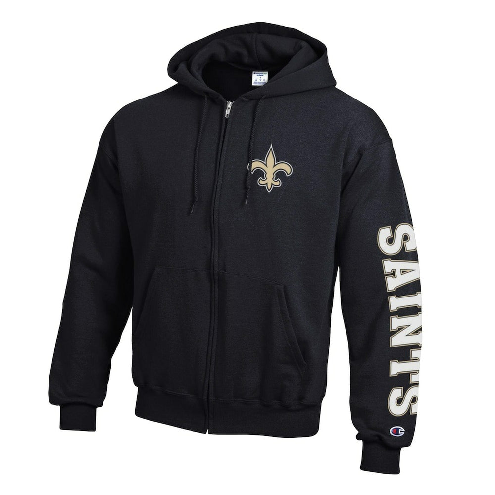 Powerblend Fleece Full-Zip Hoodie - New Orleans Saints Hoodies