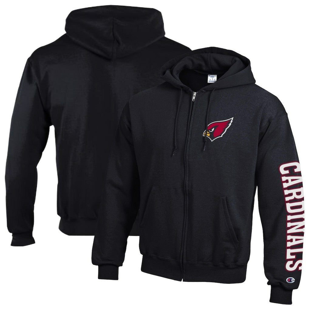 Powerblend Fleece Full-Zip Hoodie - Arizona Cardinals Hoodies