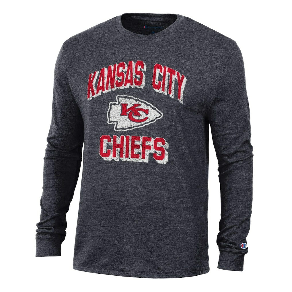 Ultimate Tri-Blend Long Sleeve T-Shirt - Kansas City Chiefs T-shirts