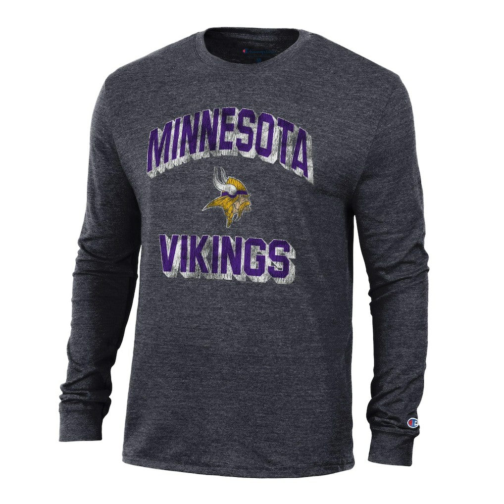 Ultimate Tri-Blend Long Sleeve T-Shirt - Minnesota Vikings T-shirts