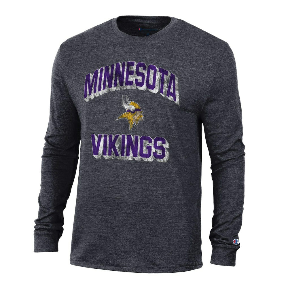 Ultimate Tri-Blend Long Sleeve T-Shirt - Minnesota Vikings T-shirts