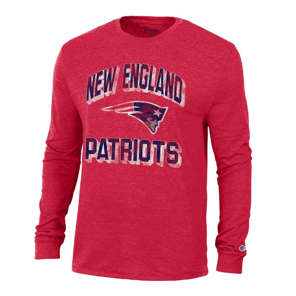 Ultimate Tri-Blend Long Sleeve T-Shirt - New England Patriots T-shirts