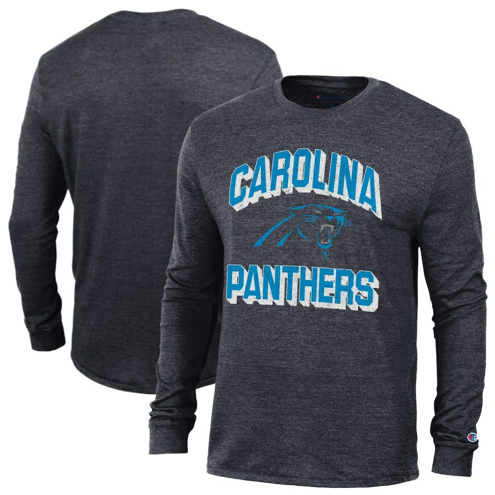 Ultimate Tri-Blend Long Sleeve T-Shirt - Carolina Panthers T-shirts