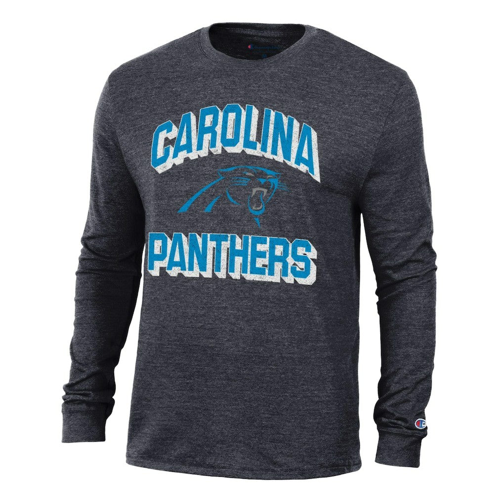 Ultimate Tri-Blend Long Sleeve T-Shirt - Carolina Panthers T-shirts