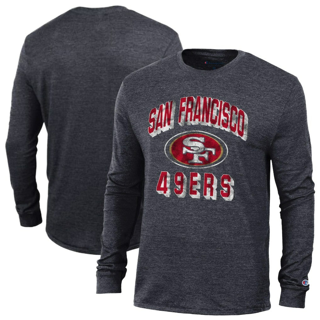 Ultimate Tri-Blend Long Sleeve T-Shirt - San Francisco 49ers T-shirts
