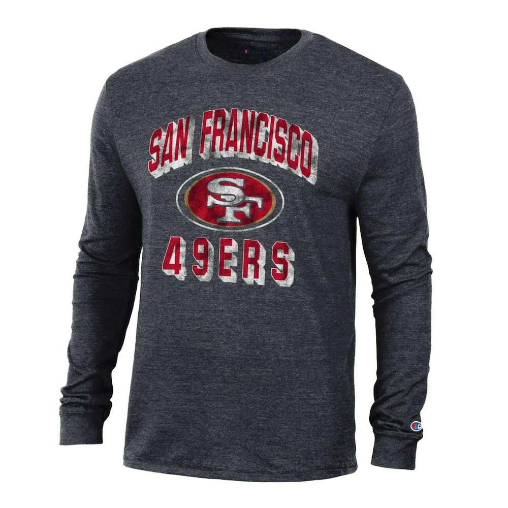 Ultimate Tri-Blend Long Sleeve T-Shirt - San Francisco 49ers T-shirts