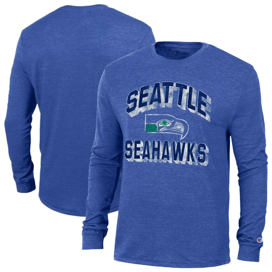 Ultimate Tri-Blend Long Sleeve T-Shirt - Seattle Seahawks T-shirts