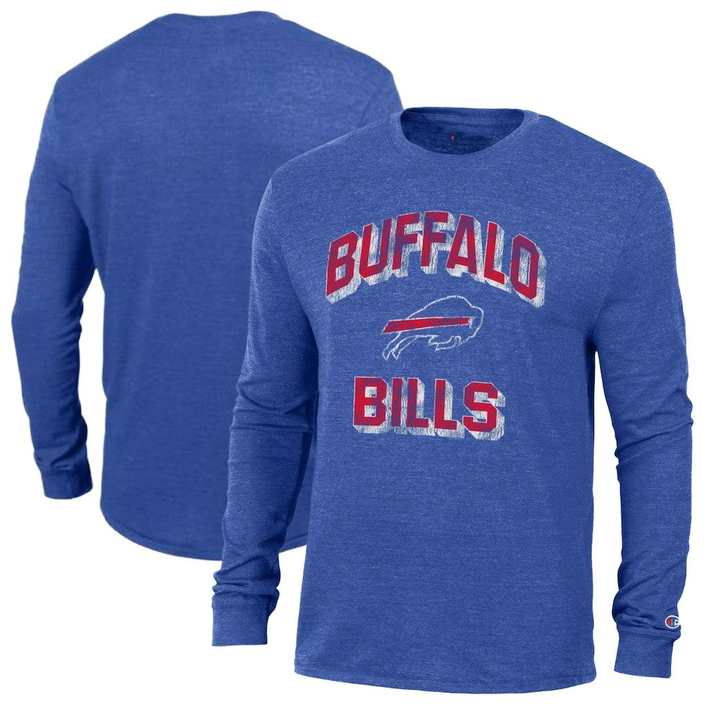 Ultimate Tri-Blend Long Sleeve T-Shirt - Buffalo Bills T-shirts