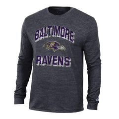 Ultimate Tri-Blend Long Sleeve T-Shirt - Baltimore Ravens T-shirts