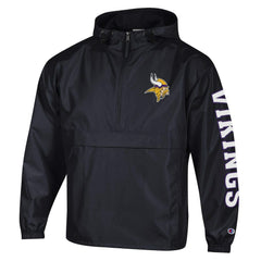 Packable Windbreaker Half-Zip Jacket - Minnesota Vikings Jackets