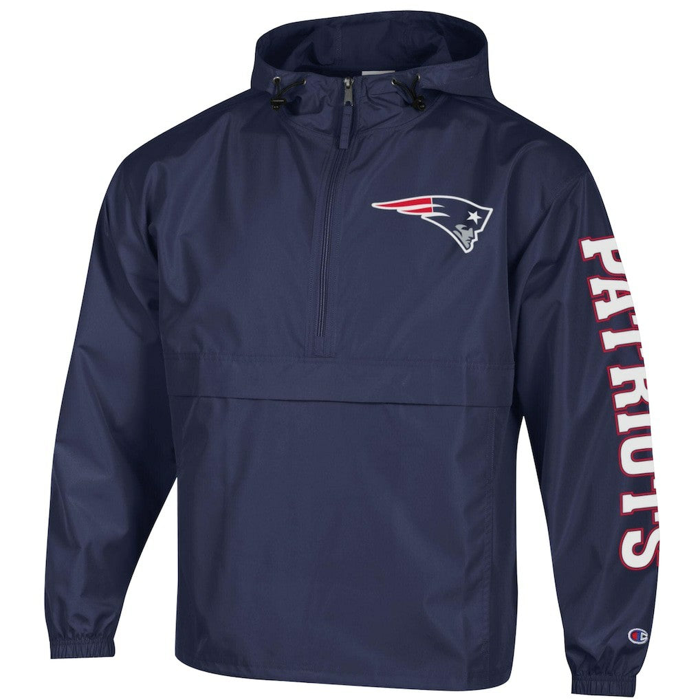 Packable Windbreaker Half-Zip Jacket - New England Patriots Jackets