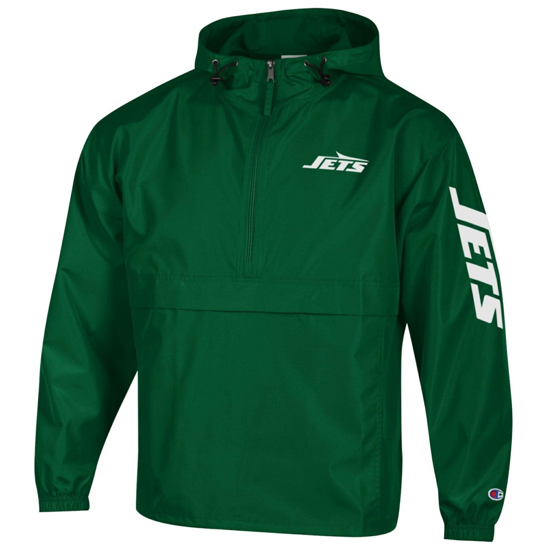 Packable Windbreaker Half-Zip Jacket - New York Jets Jackets