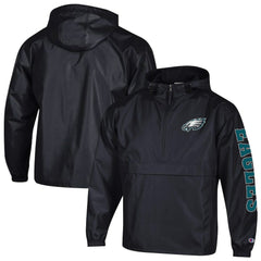 Packable Windbreaker Half-Zip Jacket - Philadelphia Eagles Jackets