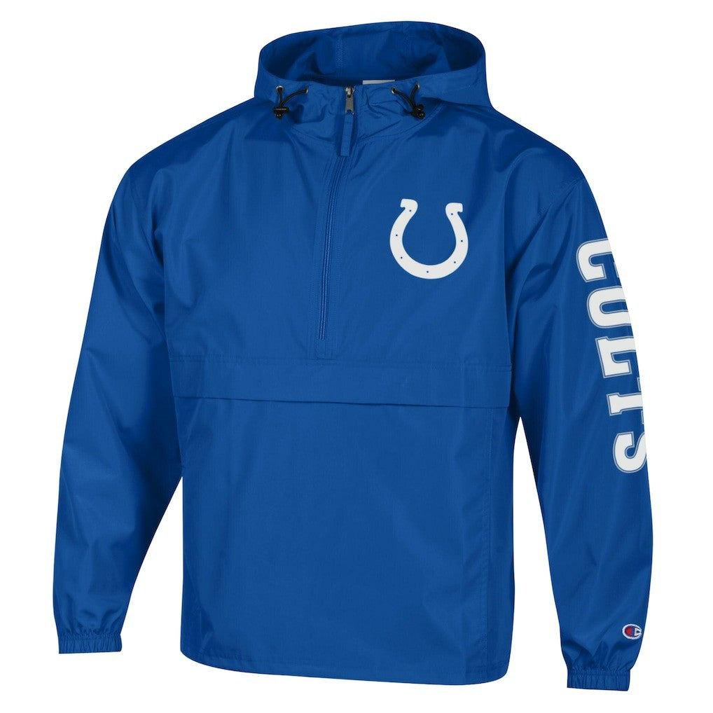 Packable Windbreaker Half-Zip Jacket - Indianapolis Colts Jackets