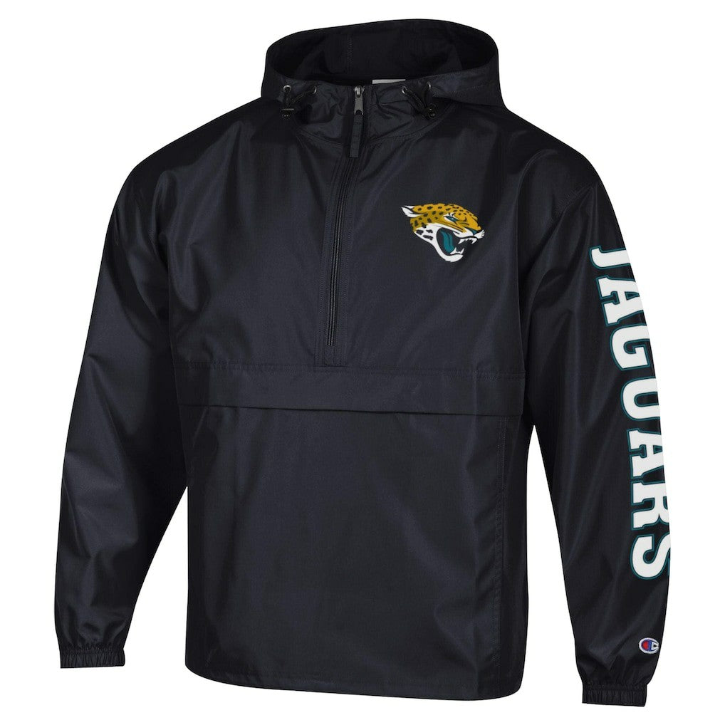 Packable Windbreaker Half-Zip Jacket - Jacksonville Jaguars Jackets