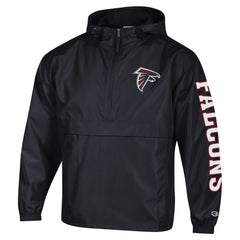 Packable Windbreaker Half-Zip Jacket - Atlanta Falcons Jackets
