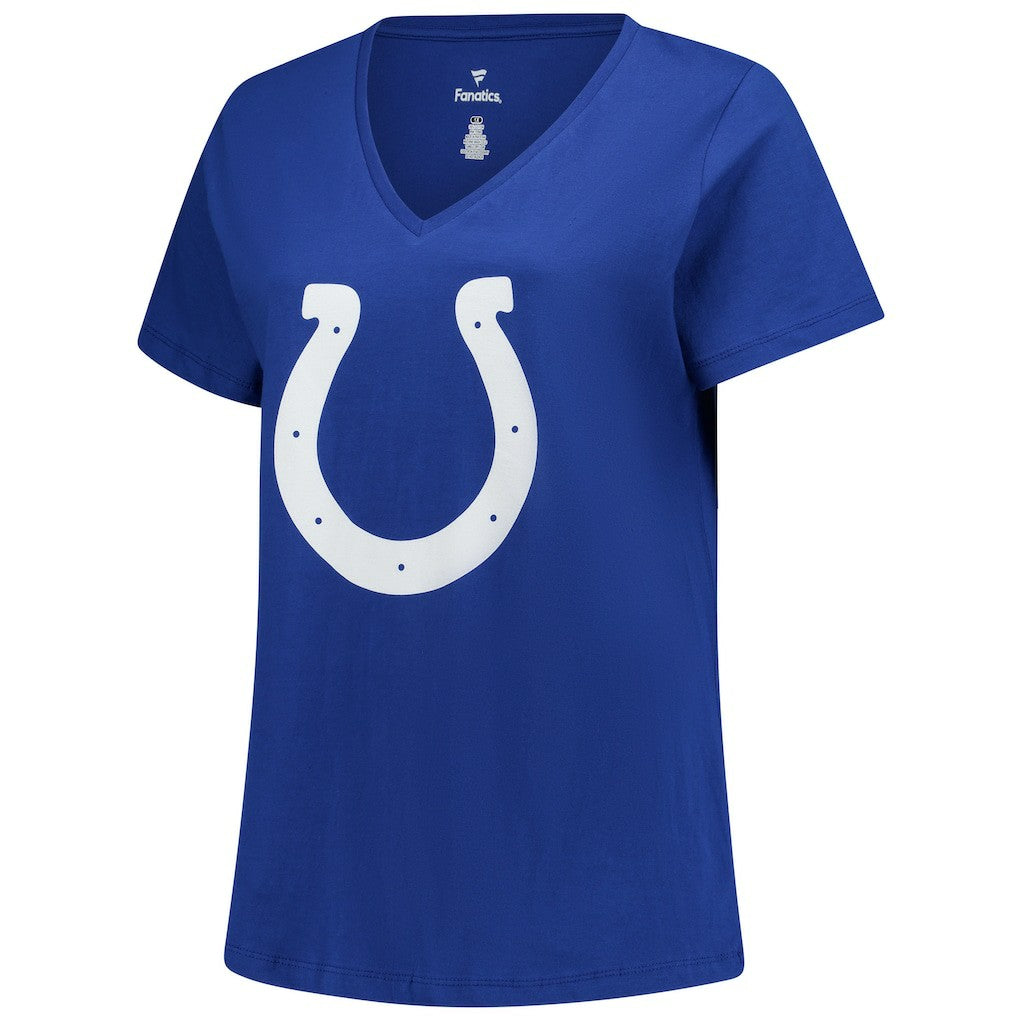 Tyler Warren  Women's Plus Size Name & Number V-Neck T-Shirt - Indianapolis Colts T-shirts