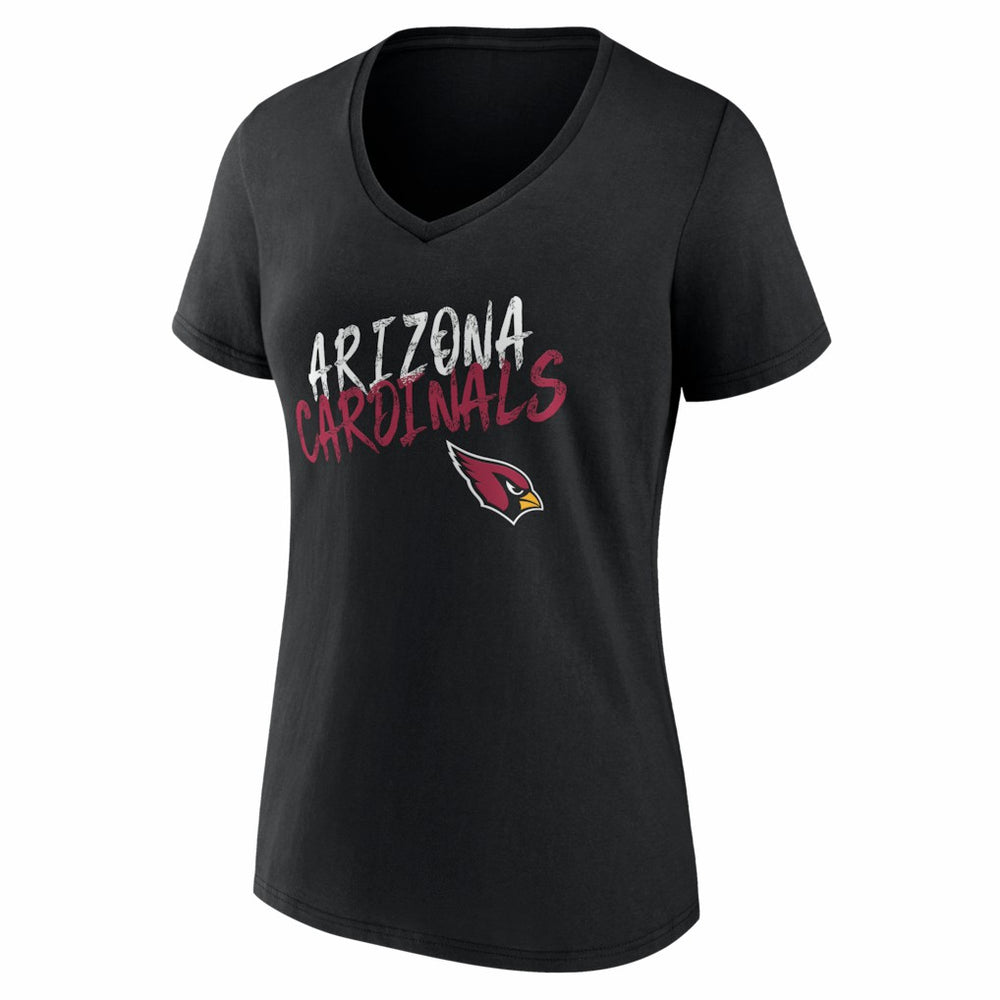 Women's Hustle Personalized Name & Number V-Neck T-Shirt - Arizona Cardinals T-shirts