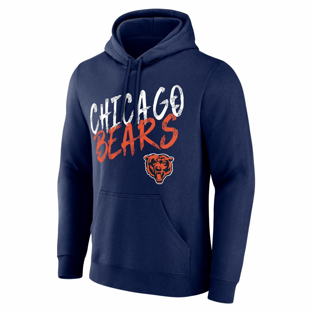 Hustle Personalized Name & Number Hoodie - Chicago Bears Hoodies