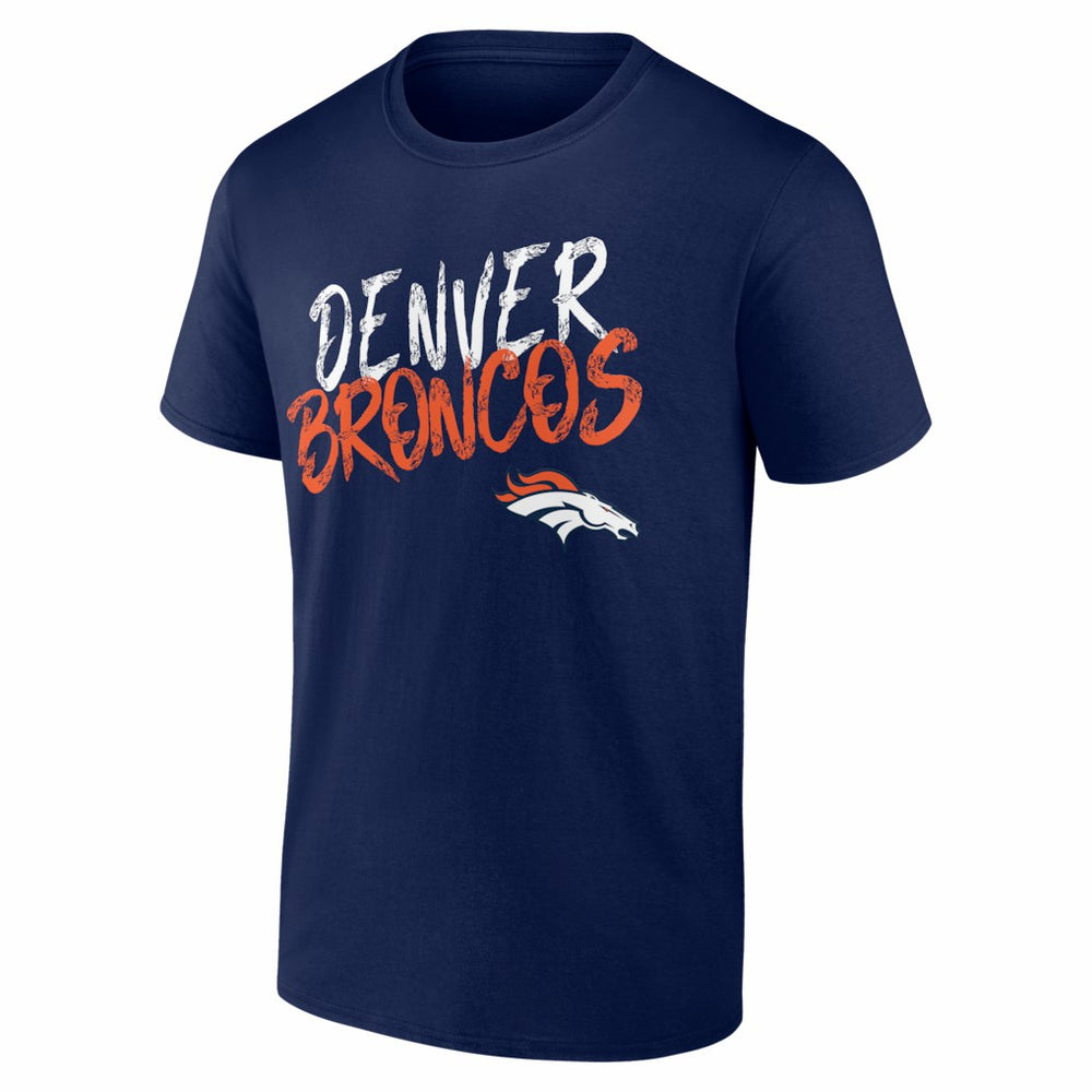 Hustle Personalized Name & Number T-Shirt - Denver Broncos T-shirts