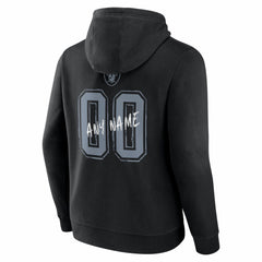Hustle Personalized Name & Number Hoodie - Las Vegas Raiders Hoodies