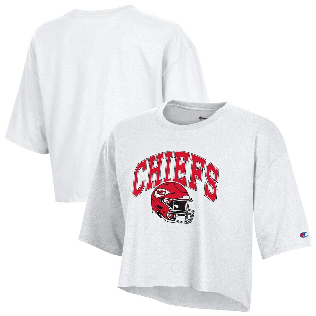 Women's Boyfriend Cropped T-Shirt - Kansas City Chiefs T-shirts