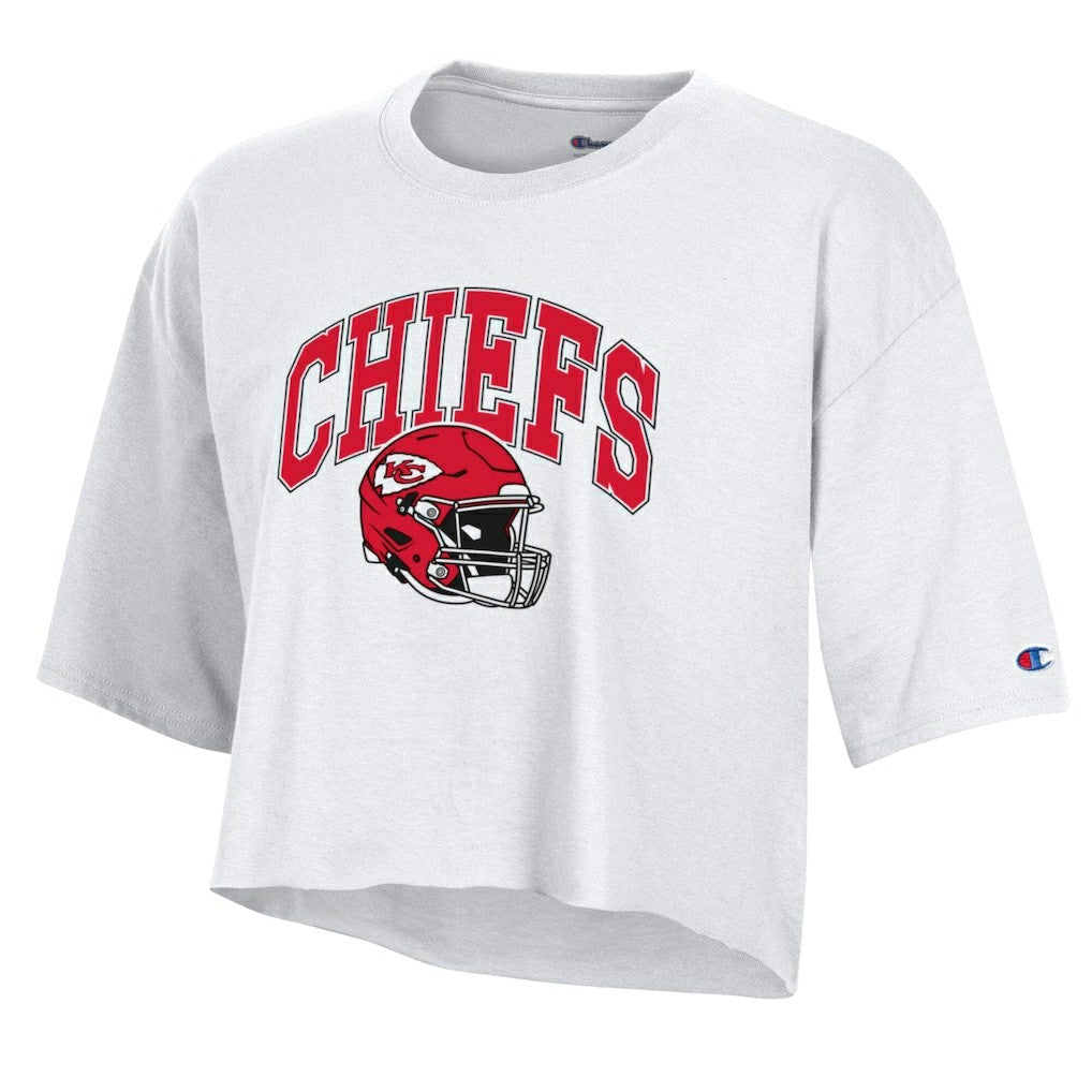 Women's Boyfriend Cropped T-Shirt - Kansas City Chiefs T-shirts