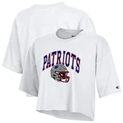 Women's Boyfriend Cropped T-Shirt - New England Patriots T-shirts