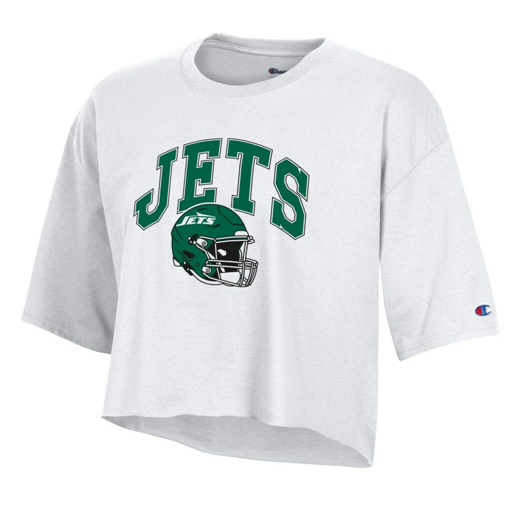 Women's Boyfriend Cropped T-Shirt - New York Jets T-shirts