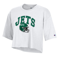 Women's Boyfriend Cropped T-Shirt - New York Jets T-shirts