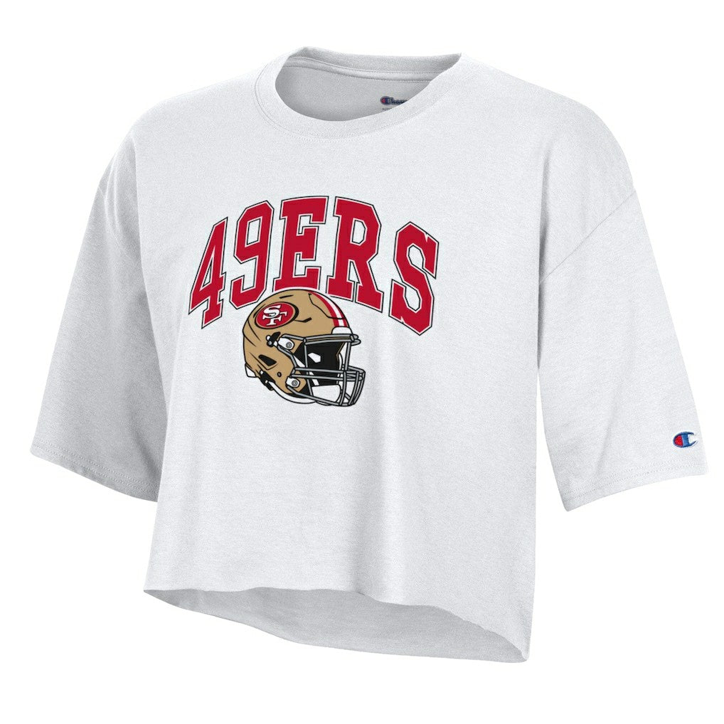 Women's Boyfriend Cropped T-Shirt - San Francisco 49ers T-shirts