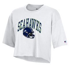 Women's Boyfriend Cropped T-Shirt - Seattle Seahawks T-shirts