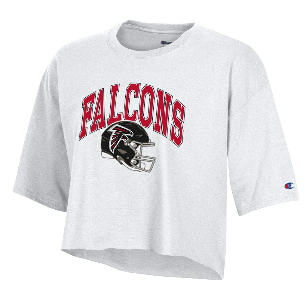 Women's Boyfriend Cropped T-Shirt - Atlanta Falcons T-shirts