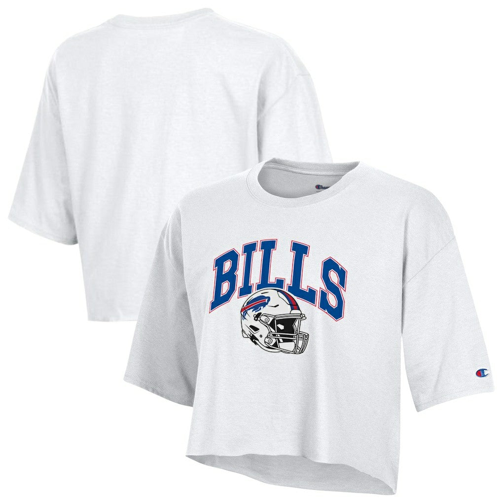 Women's Boyfriend Cropped T-Shirt - Buffalo Bills T-shirts