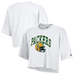 Women's Boyfriend Cropped T-Shirt - Green Bay Packers T-shirts