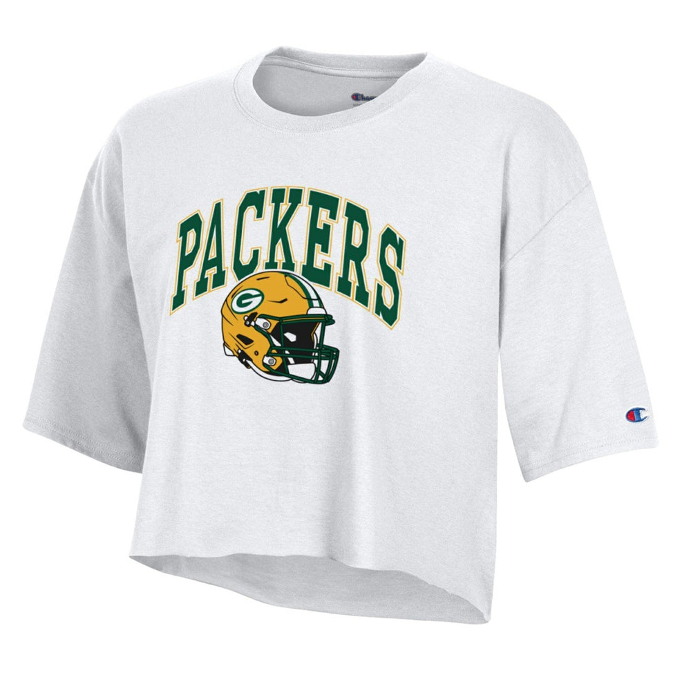 Women's Boyfriend Cropped T-Shirt - Green Bay Packers T-shirts