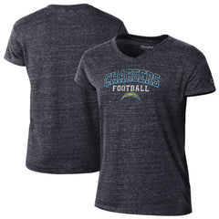Women's Triumph Tri-Blend V-Neck T-Shirt - Los Angeles Chargers T-shirts