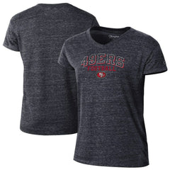 Women's Triumph Tri-Blend V-Neck T-Shirt - San Francisco 49ers T-shirts